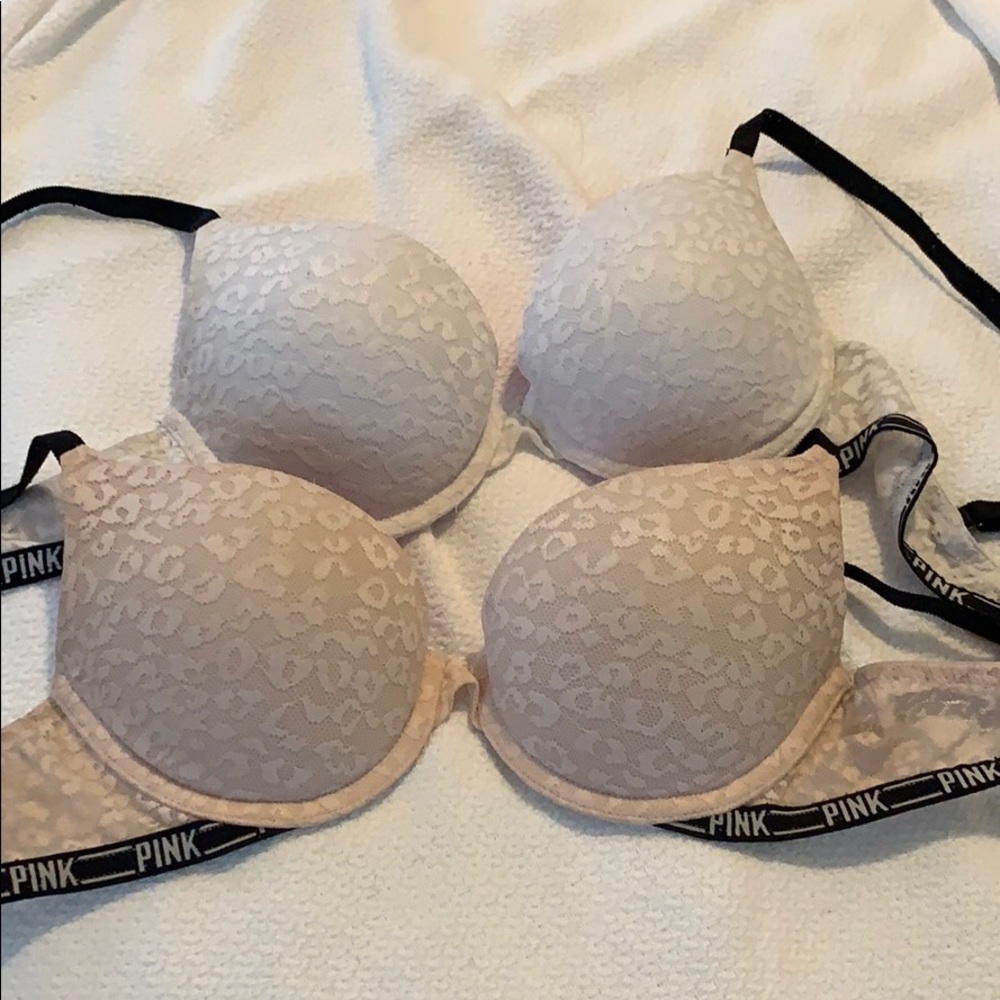 VS PINK bras (both)